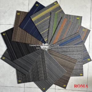 thảm tấm trải văn phòng roma