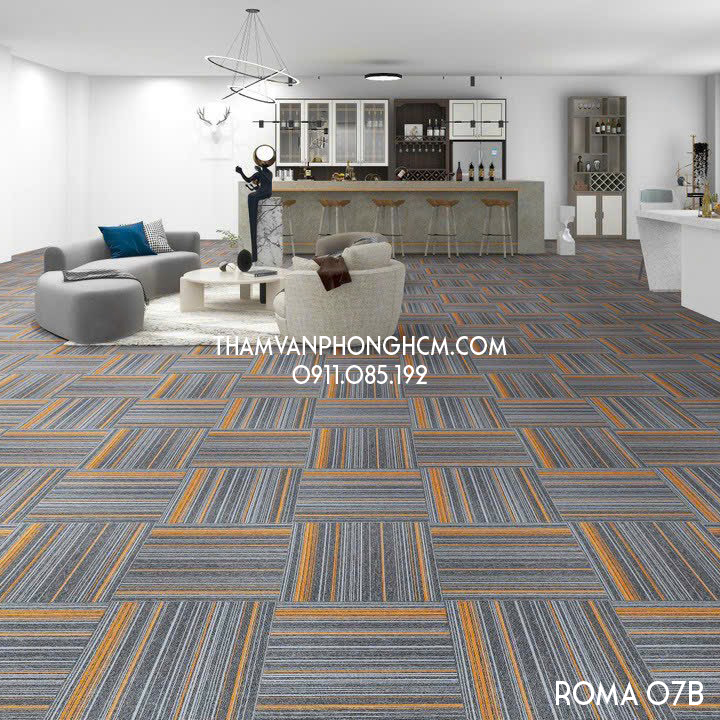 Thảm lót sàn văn phòng roma