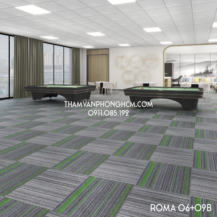 THẢM TRẢI SÀN VĂN PHÒNG 50X50
